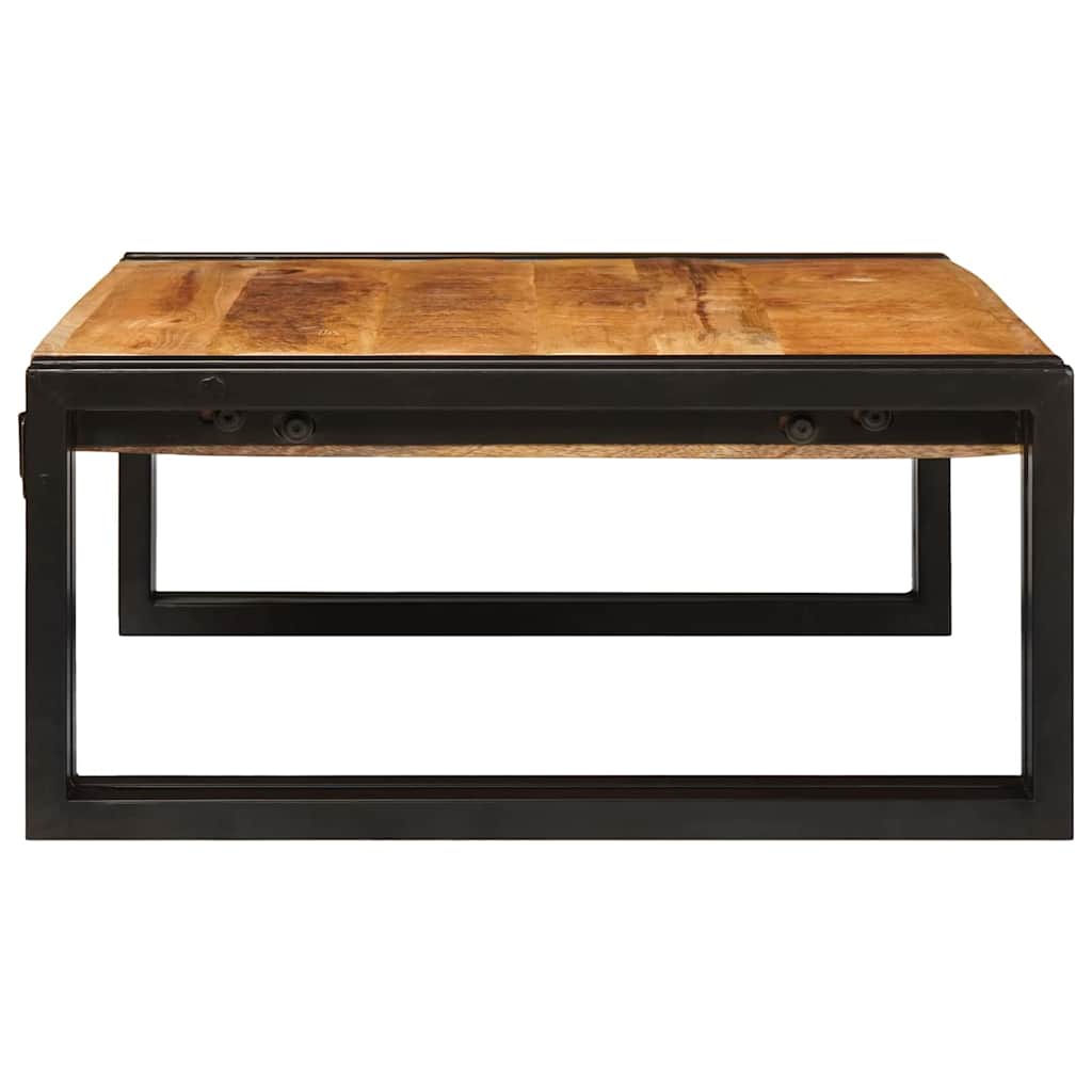 Badehylle med hylle 65 x 50 x 23 cm Massiv mango tre, jern