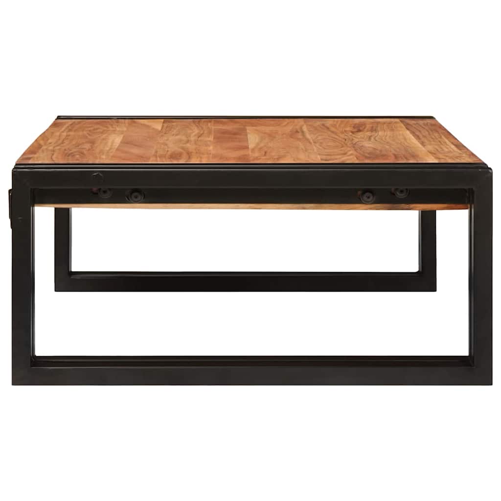 Badehylle med hylle 65 x 50 x 23 cm Massiv mango tre, jern