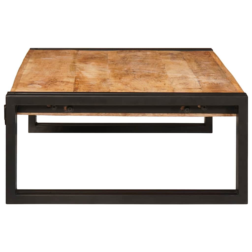 Badehylle med hylle 80 x 50 x 23 cm Massiv mango tre, jern