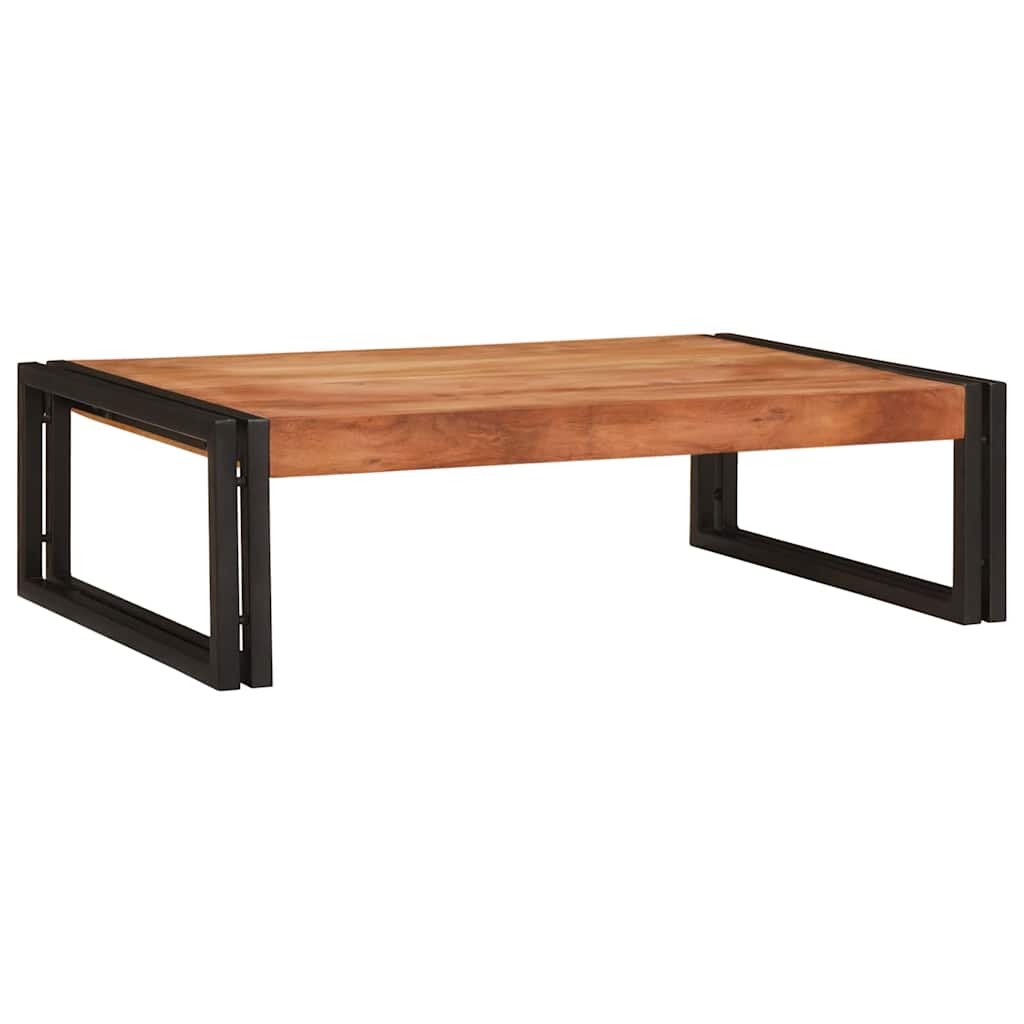 Badehylle med hylle 80 x 50 x 23 cm Massiv mango tre, jern