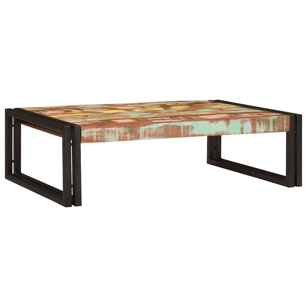 Badehylle med hylle 80 x 50 x 23 cm Massiv mango tre, jern