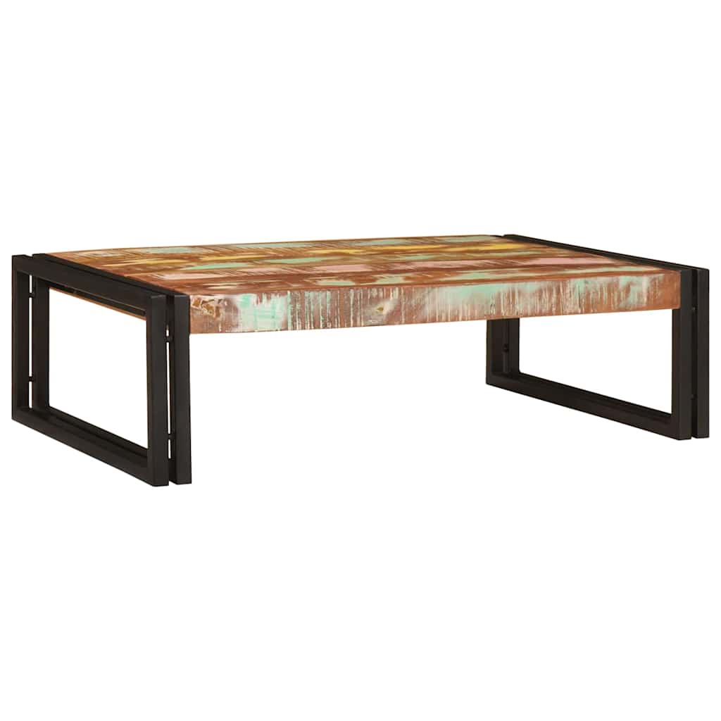 Badehylle med hylle 80 x 50 x 23 cm Massiv mango tre, jern