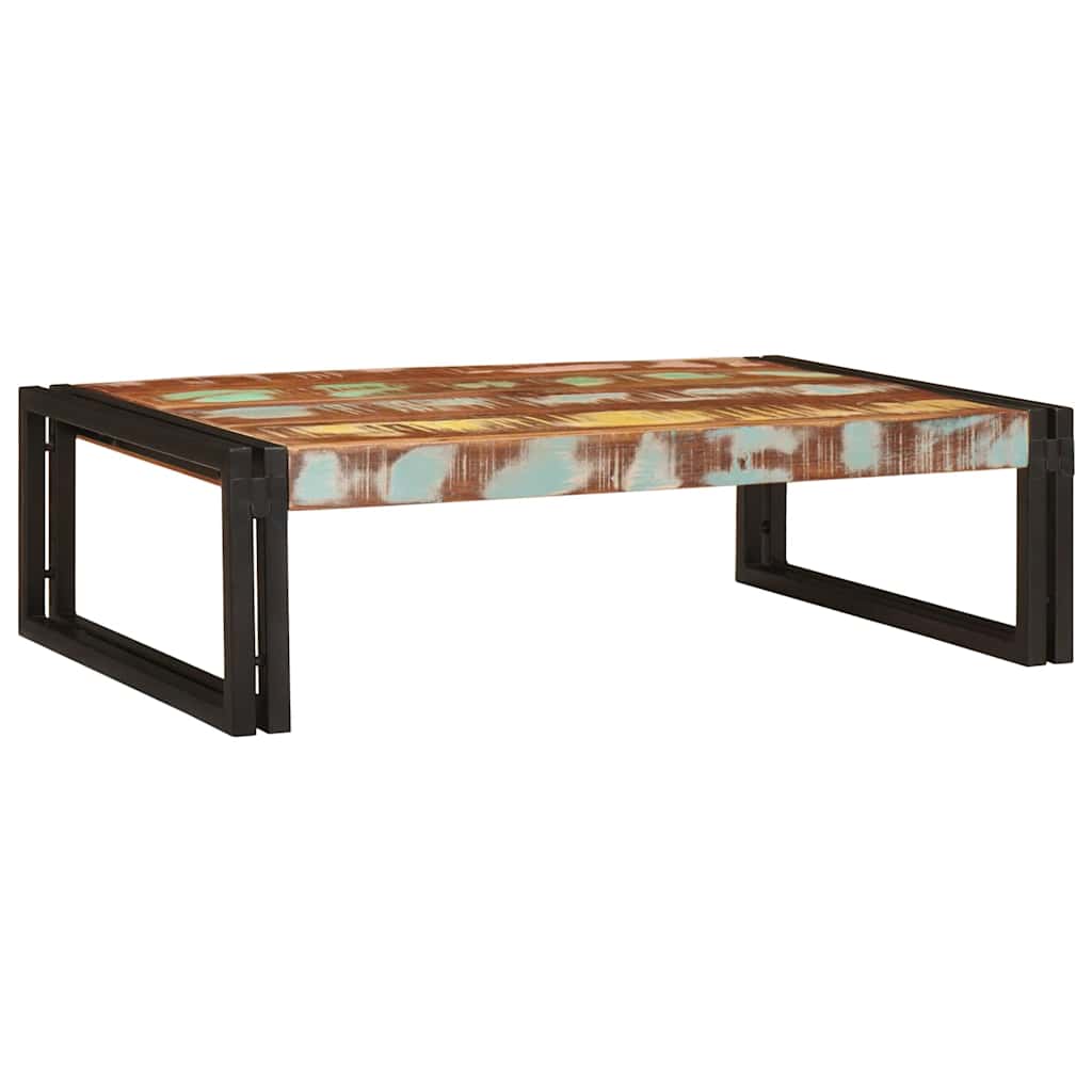 Badehylle med hylle 80 x 50 x 23 cm Massiv mango tre, jern