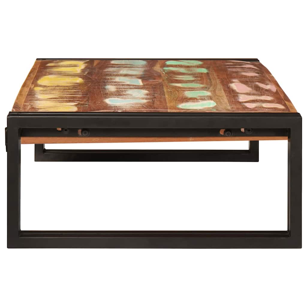 Badehylle med hylle 80 x 50 x 23 cm Massiv mango tre, jern