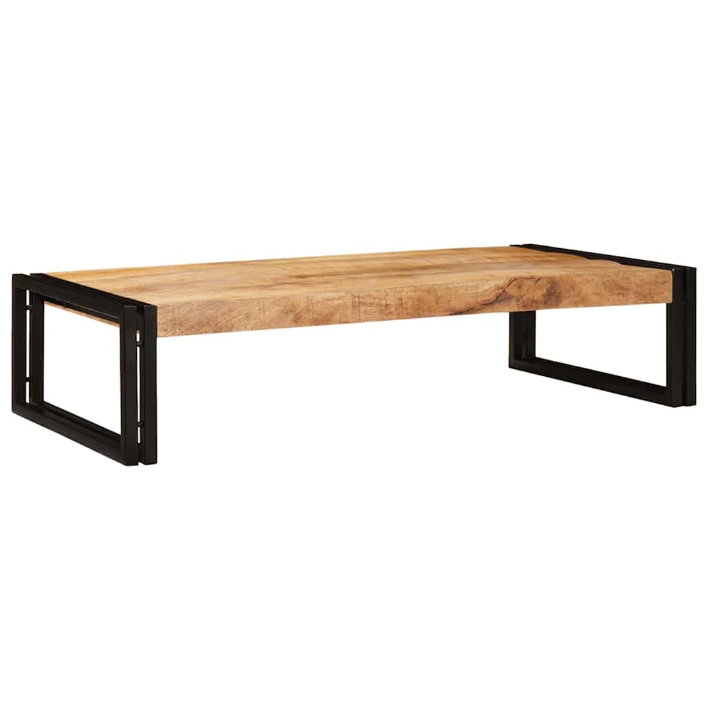 Badehylle med hylle 100 x 50 x 23 cm Massiv mango tre, jern
