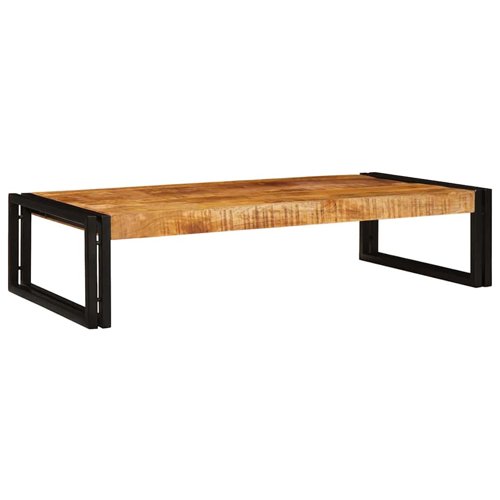 Badehylle med hylle 100 x 50 x 23 cm Massiv mango tre, jern