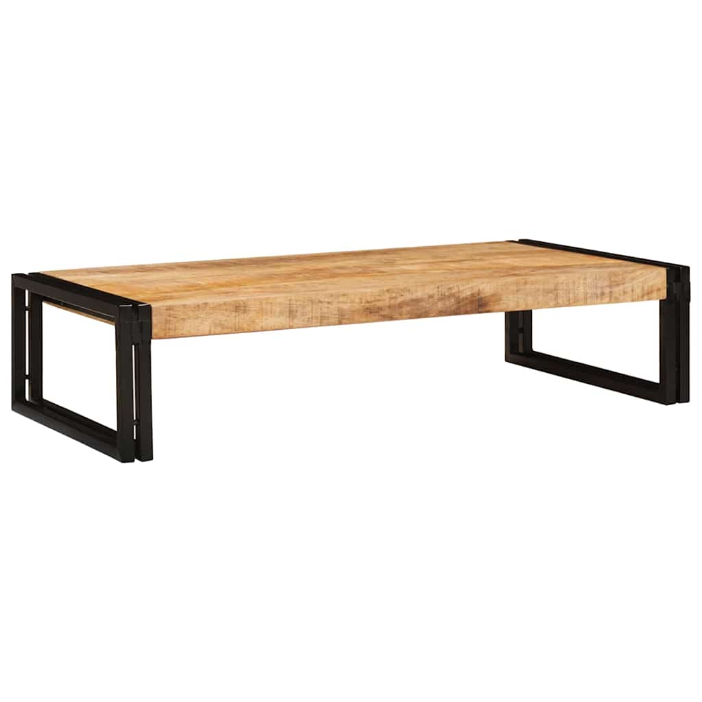 Badehylle med hylle 100 x 50 x 23 cm Massiv mango tre, jern