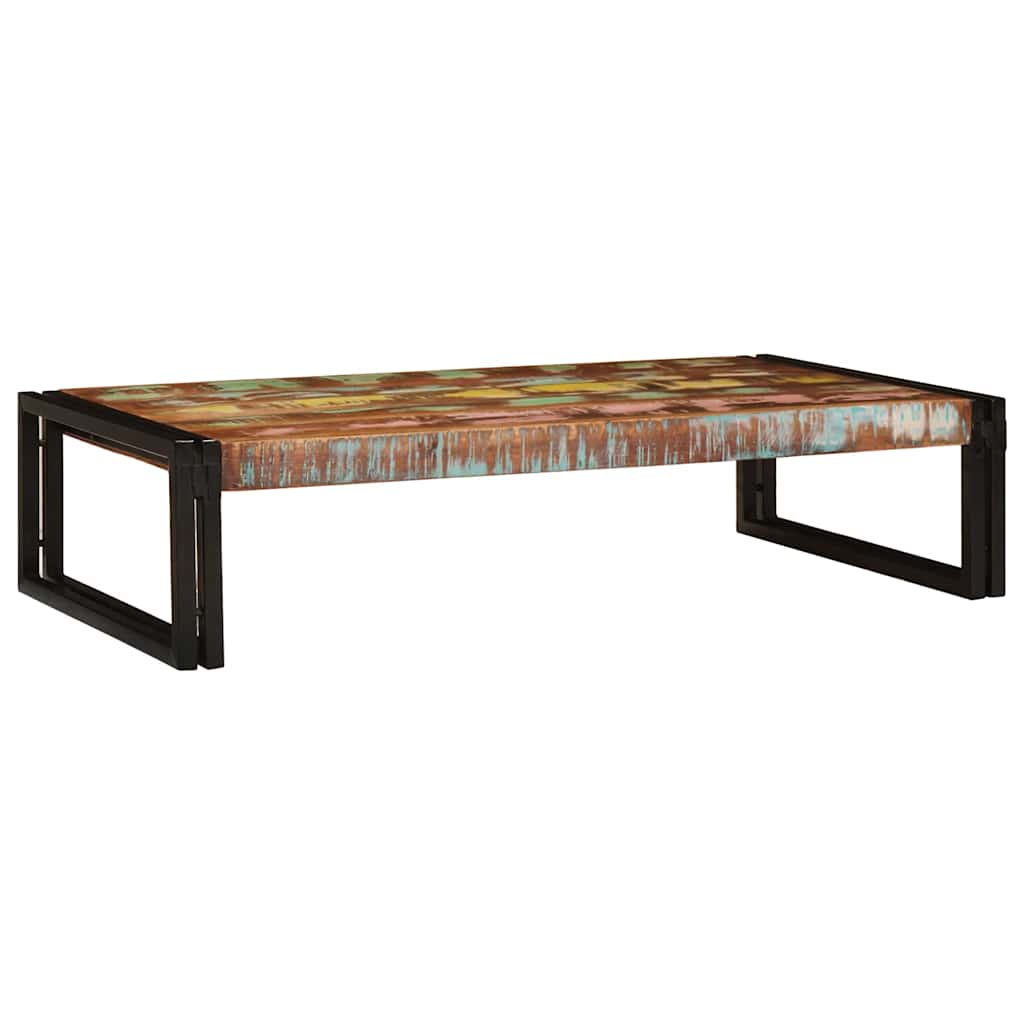 Badehylle med hylle 100 x 50 x 23 cm Massiv mango tre, jern