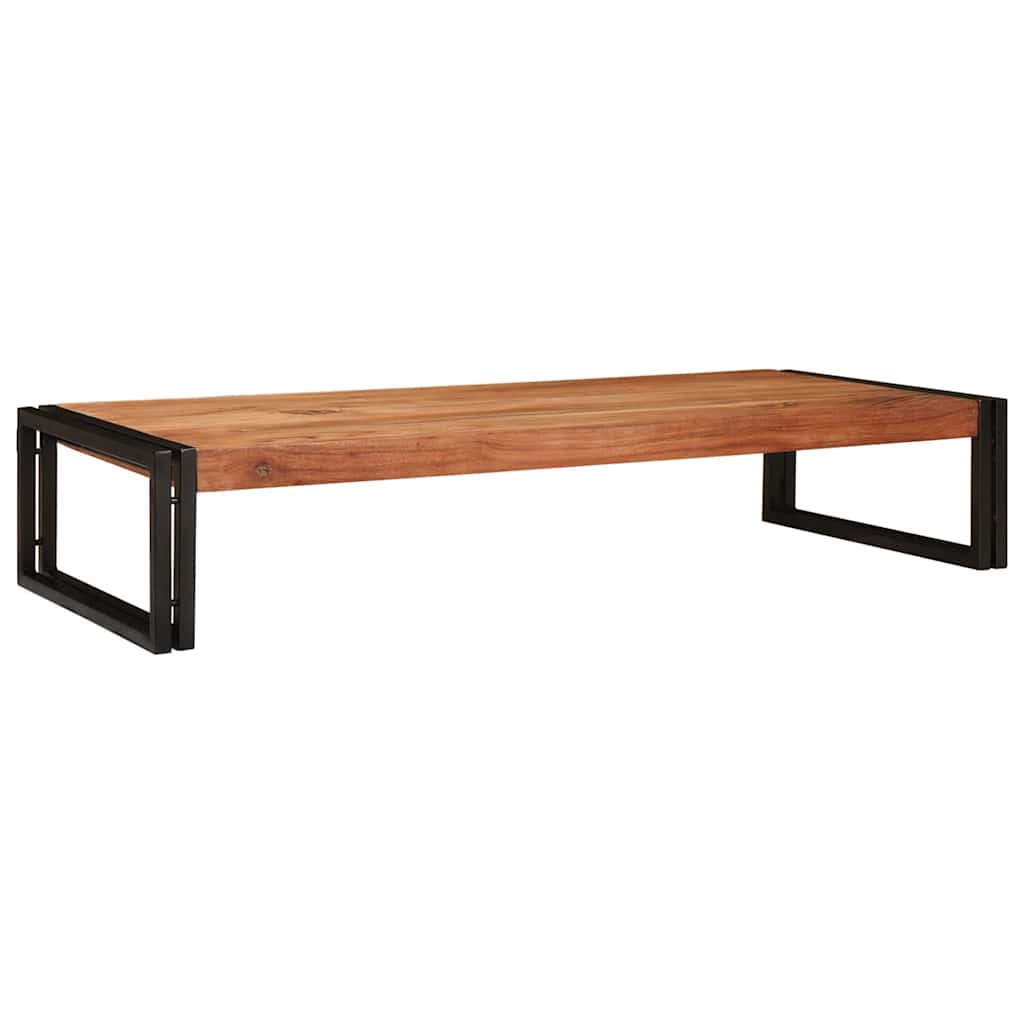 Badehylle med hylle 120 x 50 x 23 cm Massiv mango tre, jern