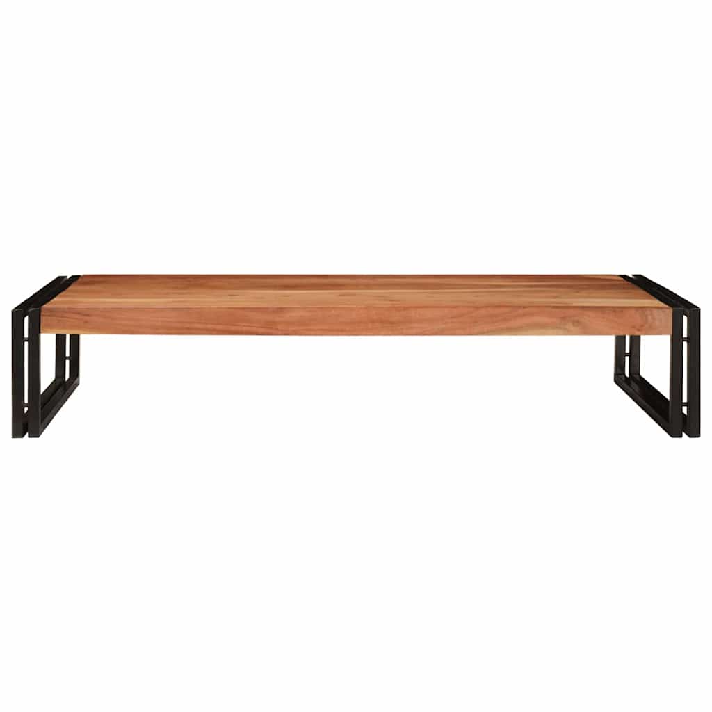 Badehylle med hylle 120 x 50 x 23 cm Massiv mango tre, jern