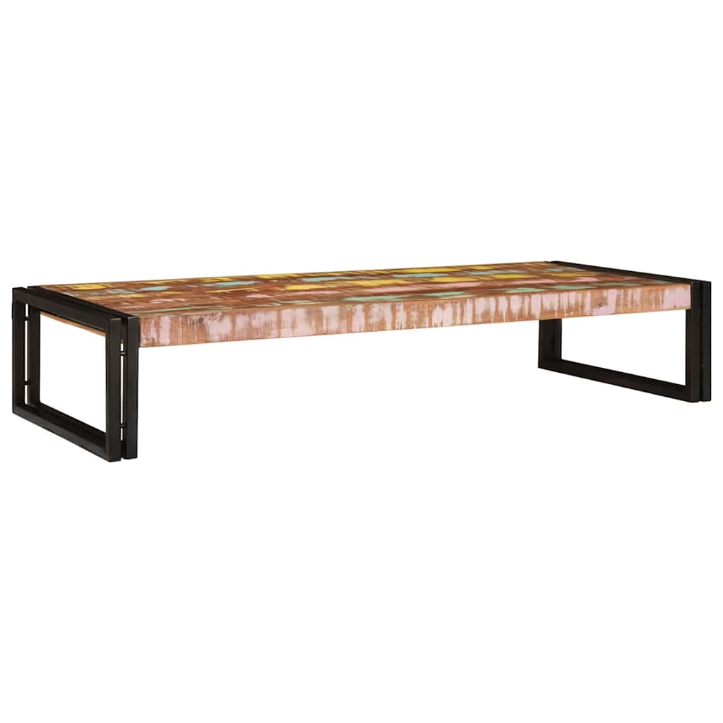 Badehylle med hylle 120 x 50 x 23 cm Massiv mango tre, jern