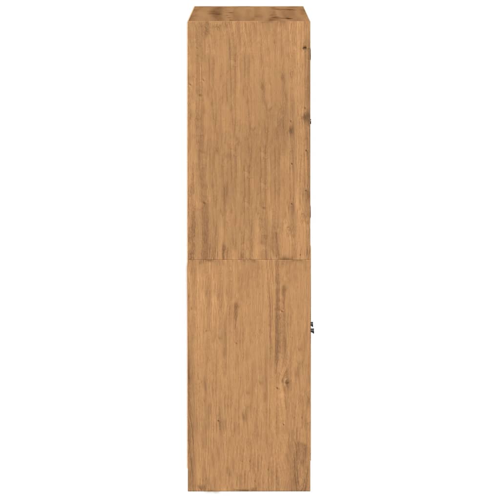 Skap Artisan Eik med dører 68x37x142 cm