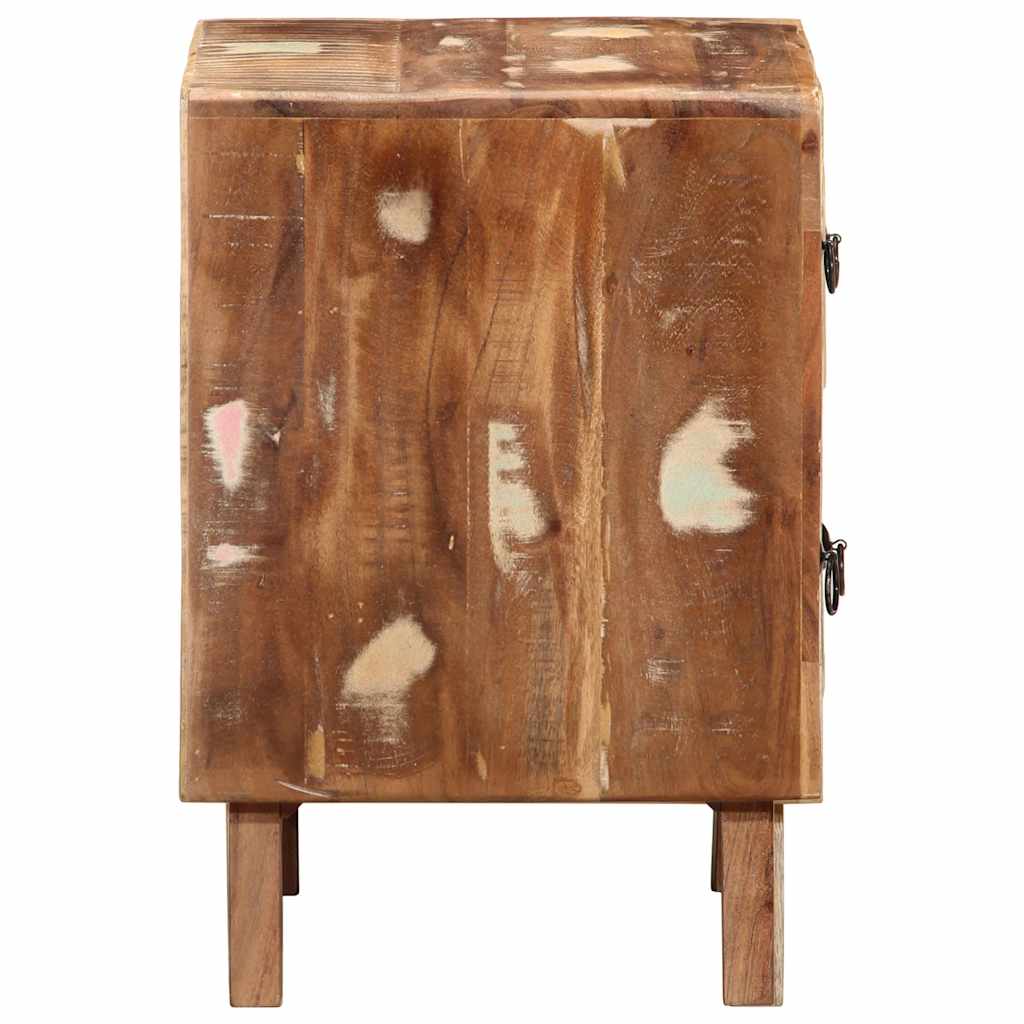 Nattbord Sengbord Tre Gjenvunnet Heltre 40x32x46 cm