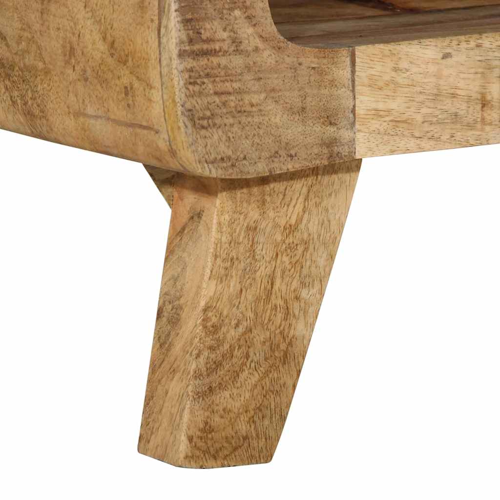 TV-Møbel Tre Tv-benk 105x46x32 cm grov heltre mango