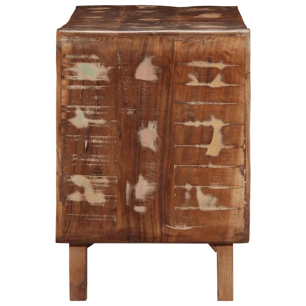 TV-Møbel Tre Tv-benk 105x46x32 cm gjenvunnet heltre