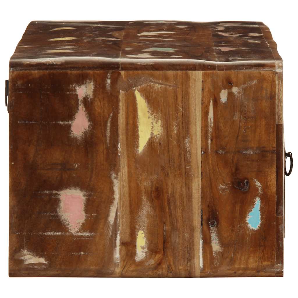 TV-Møbel Tre Tv-benk Veggmontert 100x32x25 cm gjenvunnet heltre