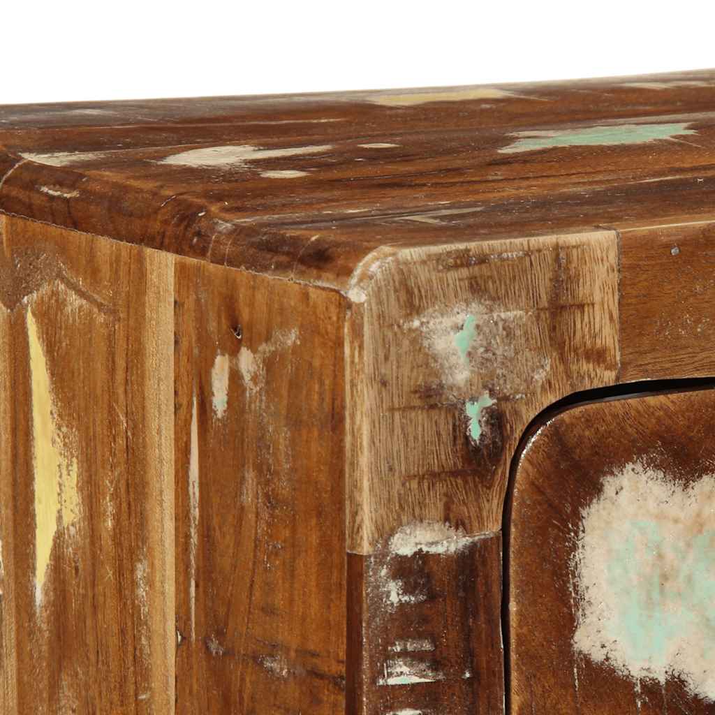 TV-Møbel Tre Tv-benk Veggmontert 100x32x25 cm gjenvunnet heltre