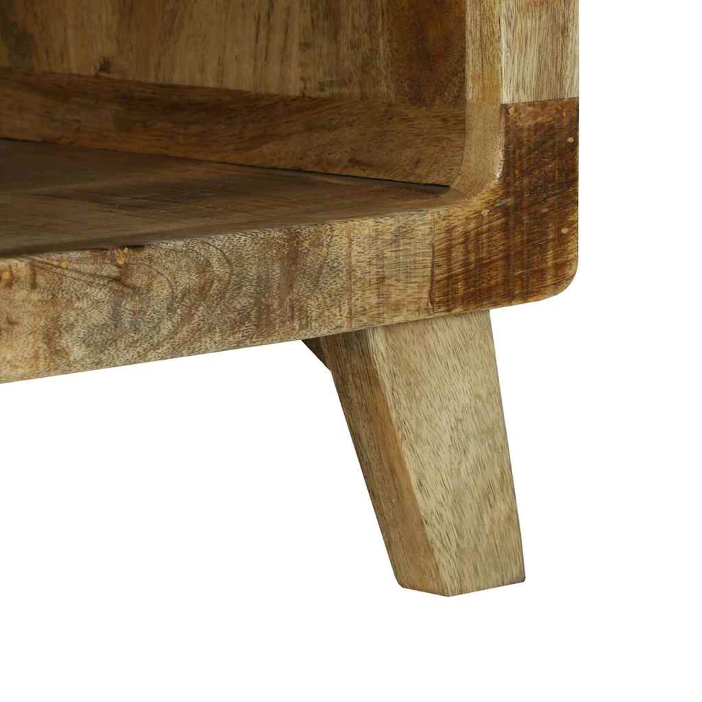 Salongbord Sofabord Brun 50 x 50 x 35 cm Heltre grovt mangotre