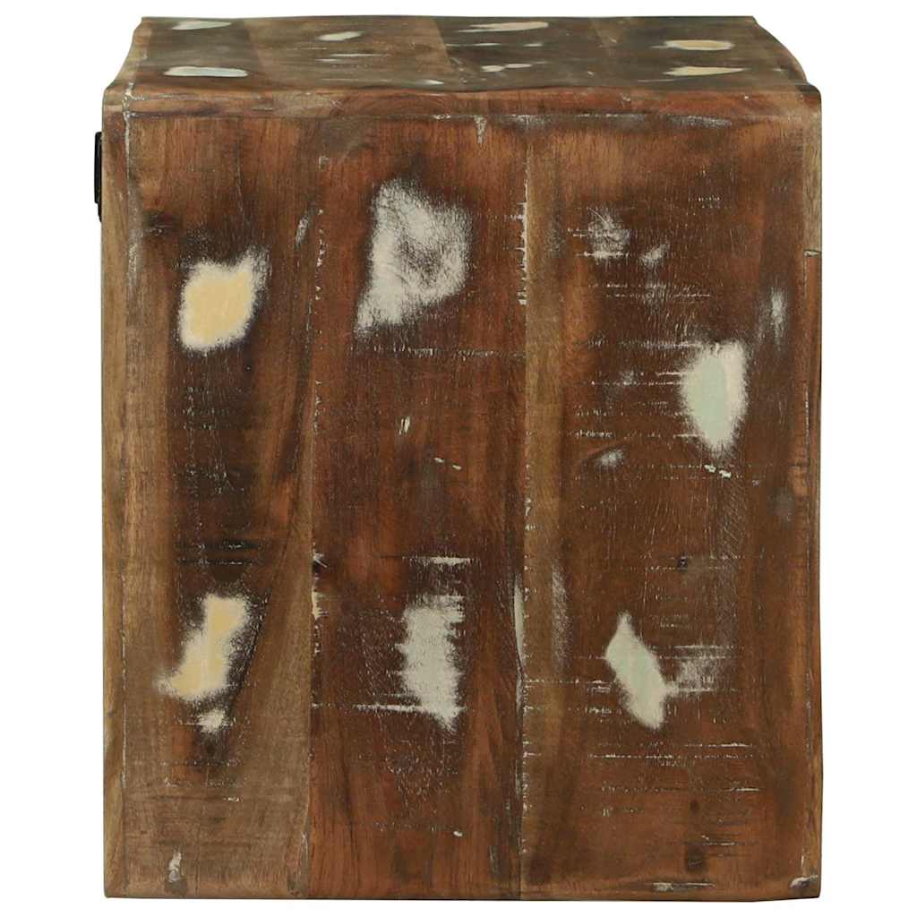 TV-Møbel Tre TV-benk Flerfarget 60 x 32 x 36 cm Massivt gjenvunnet tre