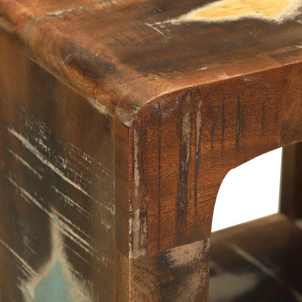 TV-Møbel Tre TV-Skap Flerfarget 36 x 30 x 54 cm Massivt gjenvunnet tre