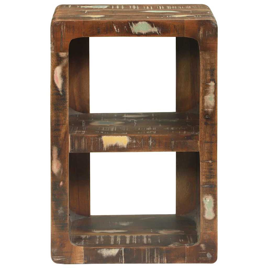 TV-Møbel Tre TV-Skap Flerfarget 36 x 30 x 54 cm Massivt gjenvunnet tre