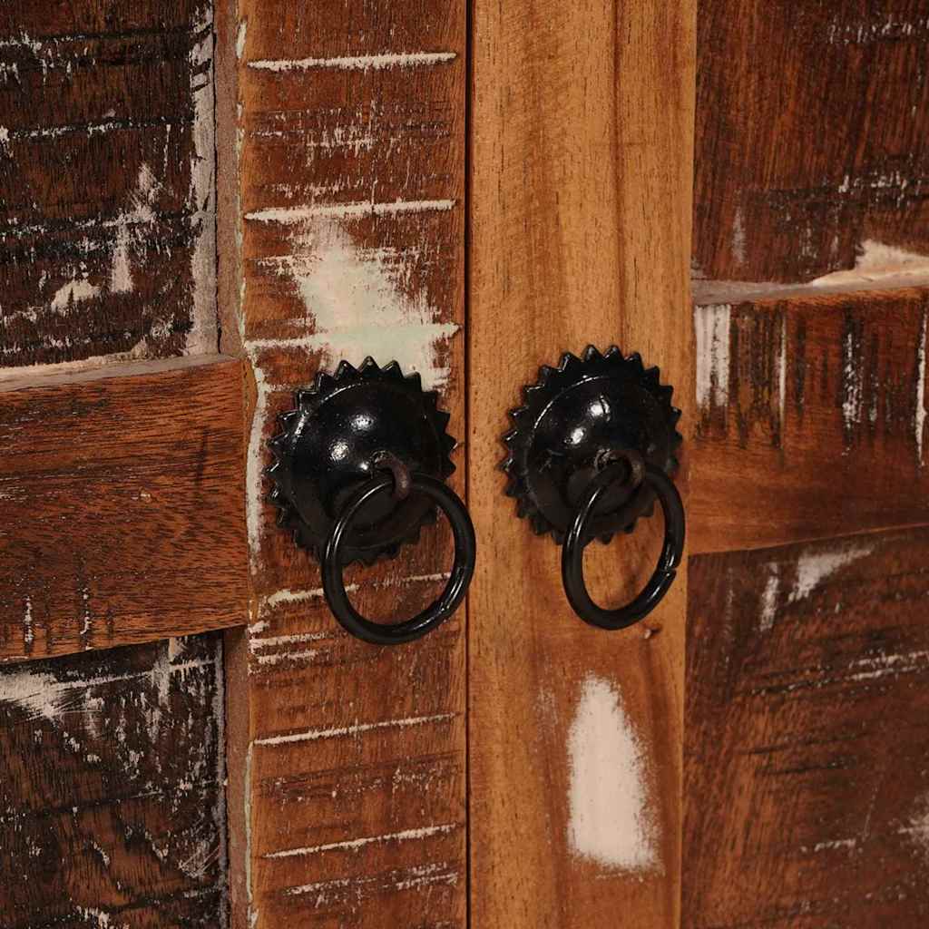 Baderomsskap Flerfarget Massivt gjenvunnet Tre &