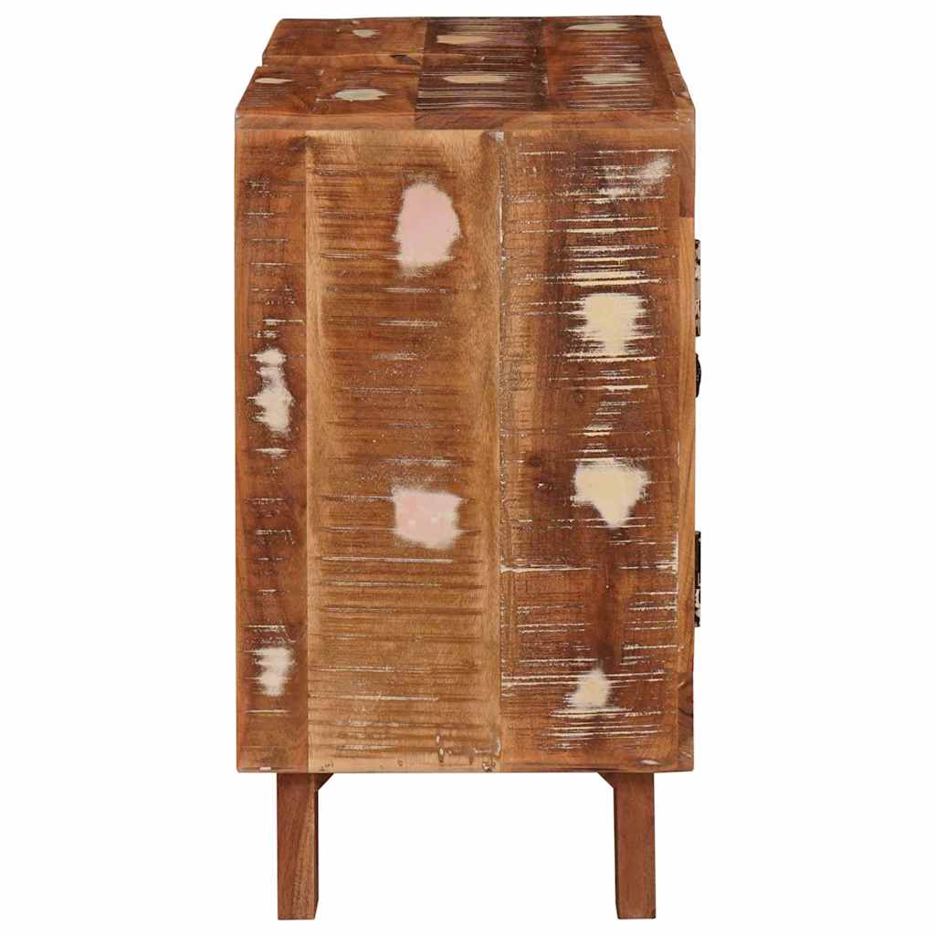 Baderomsskap Flerfarget Massivt gjenvunnet Tre &