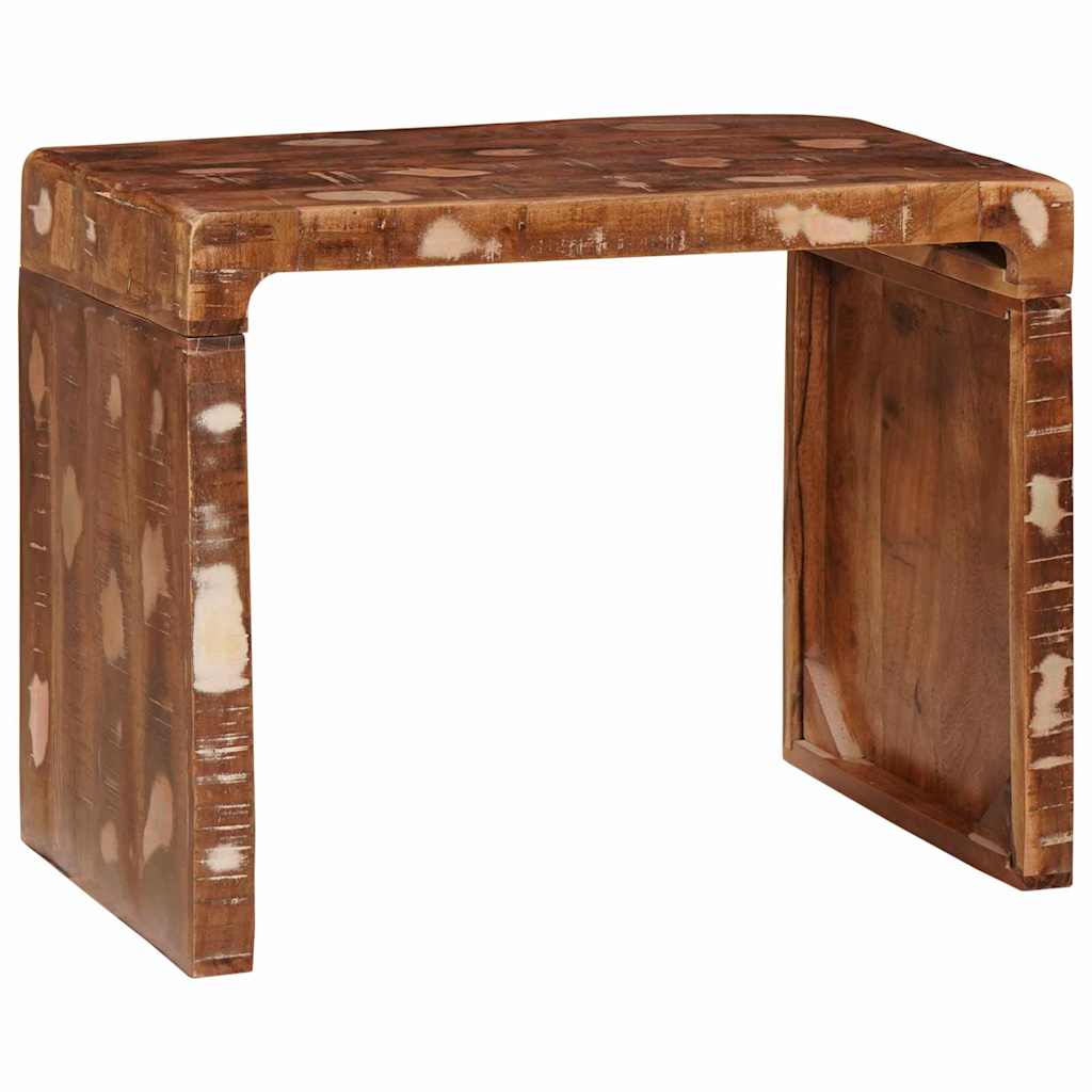 Avlastningsbord Konsollbord Tre 60 x 35 x 45 cm gjenvunnet heltre