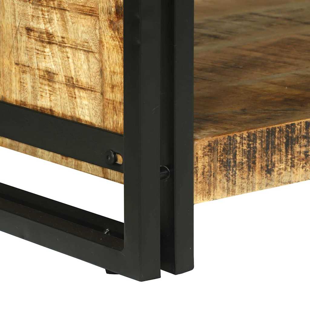 Salongbord Sofabord Brun 120 x 50 x 38 cm Heltre grovt mangotre
