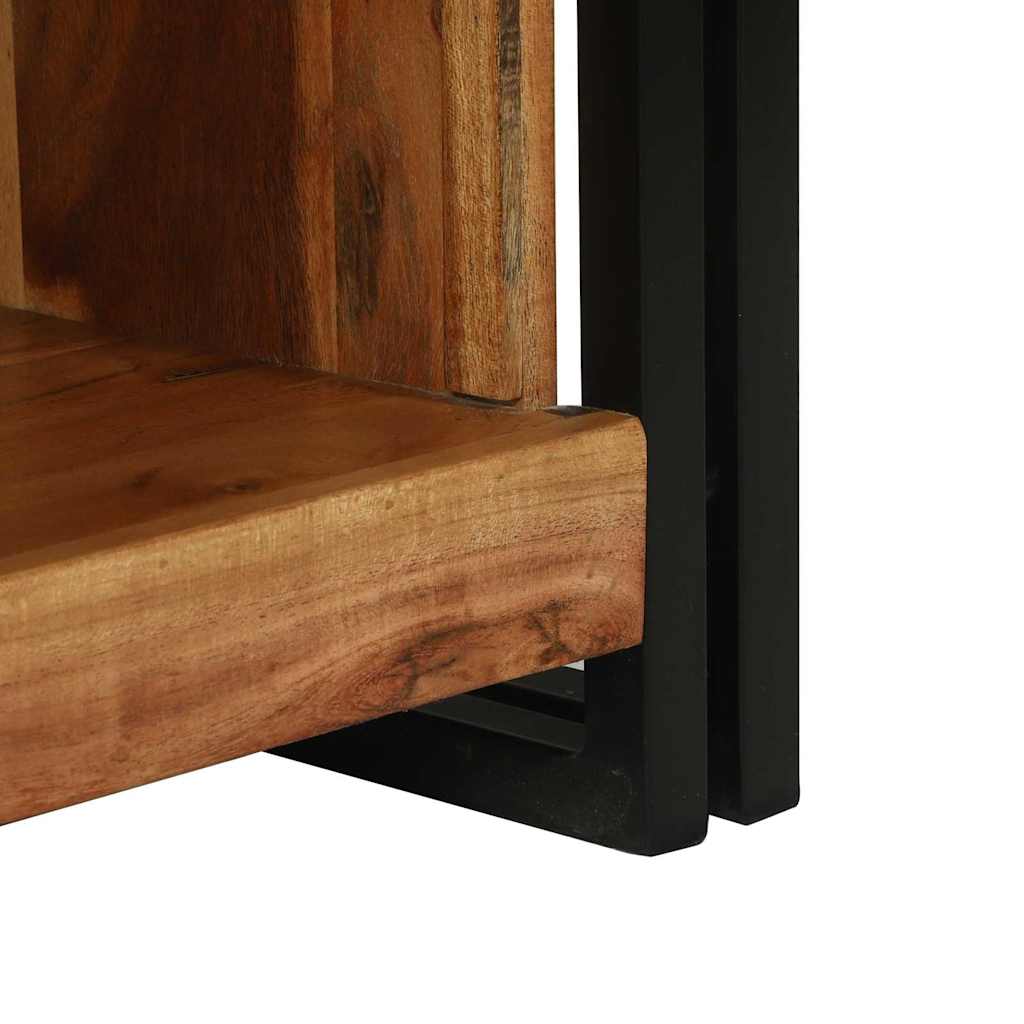 Salongbord Sofabord Brun 90 x 50 x 38 cm heltre akasie