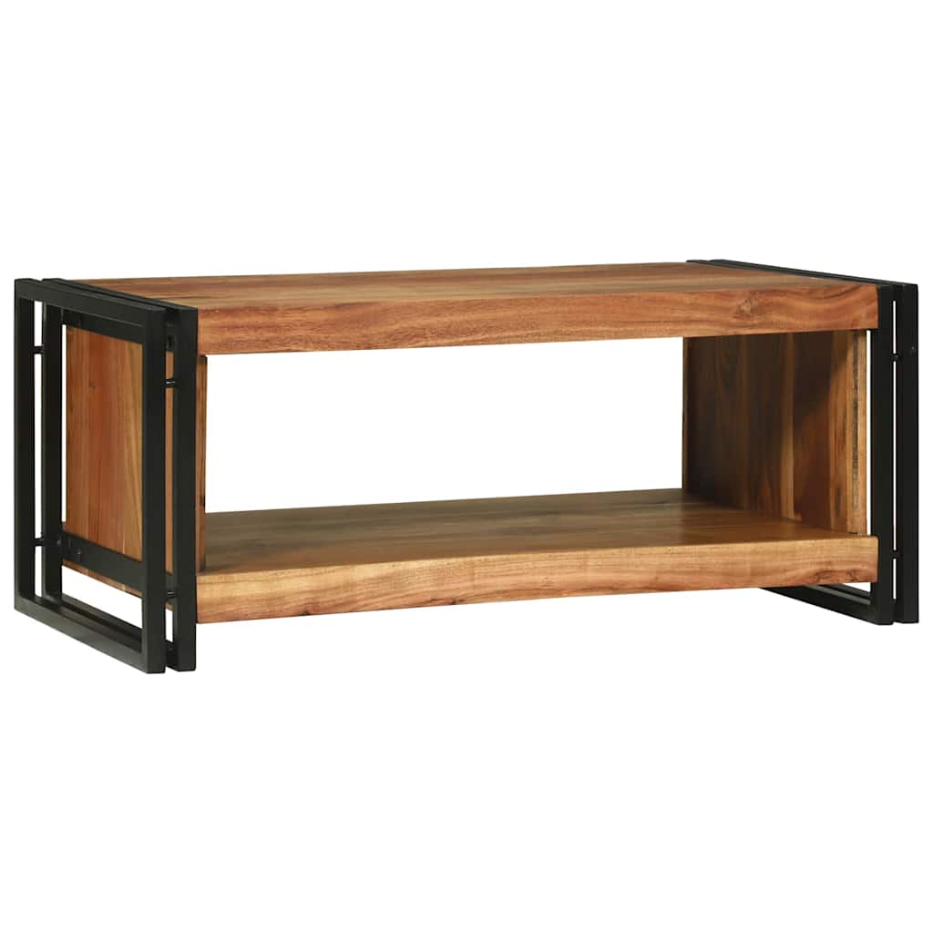 Salongbord Sofabord Brun 90 x 50 x 38 cm heltre akasie