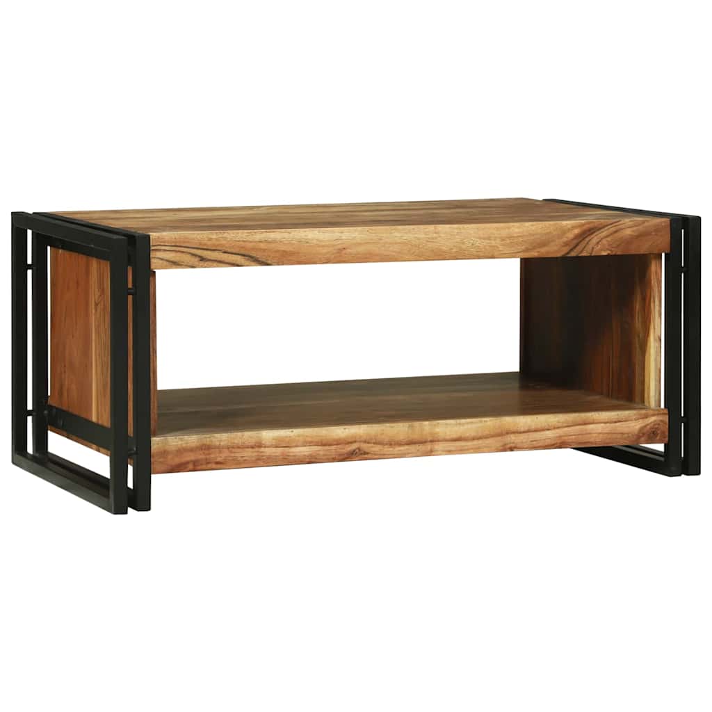 Salongbord Sofabord Brun 90 x 50 x 38 cm heltre akasie