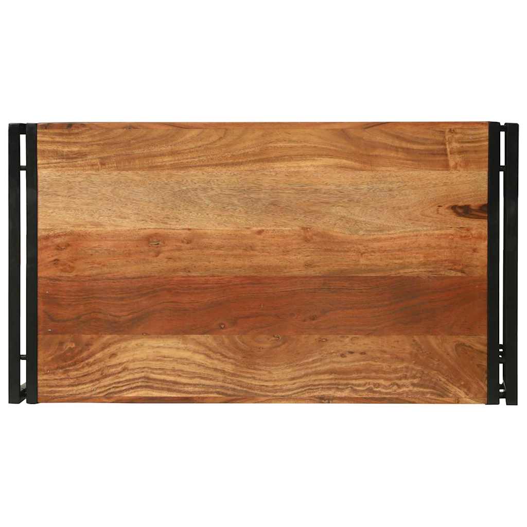 Salongbord Sofabord Brun 90 x 50 x 38 cm heltre akasie