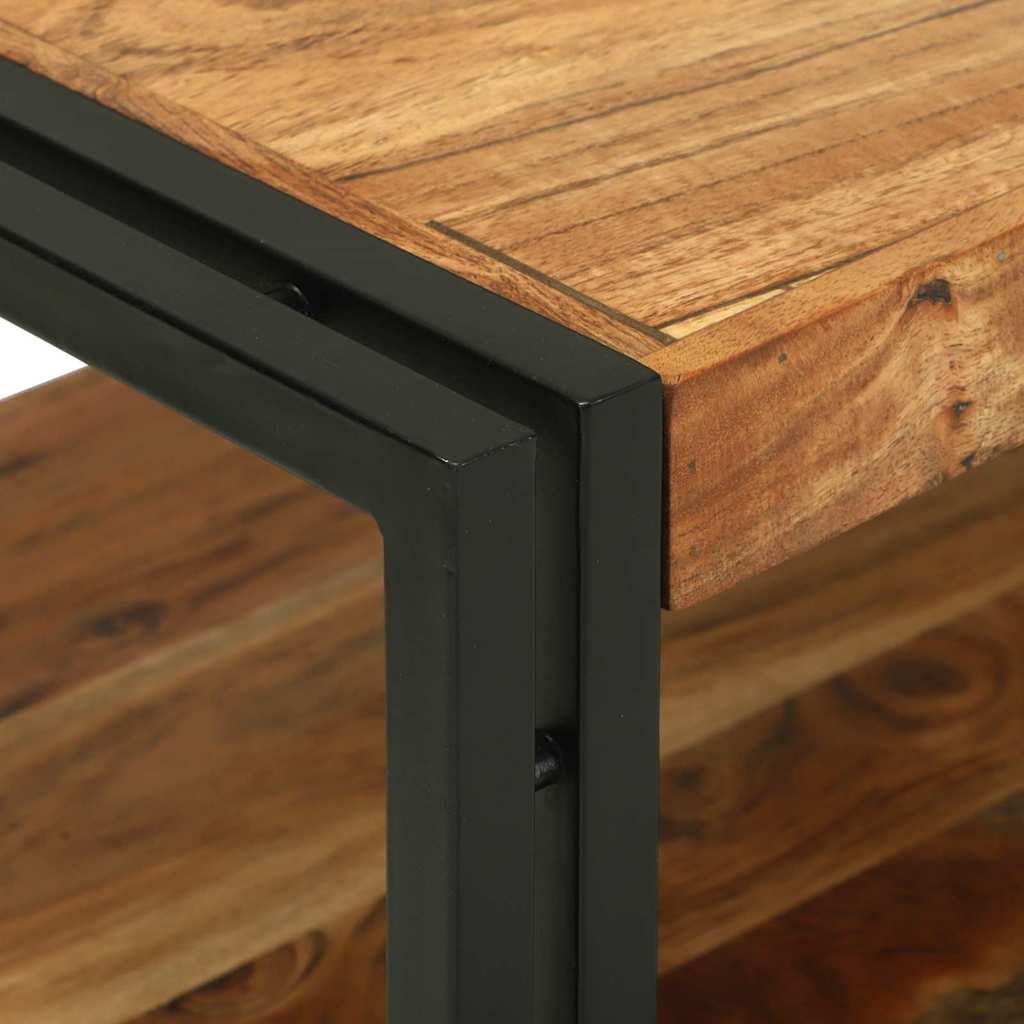 Salongbord Sofabord Brun 120 x 50 x 38 cm heltre akasie