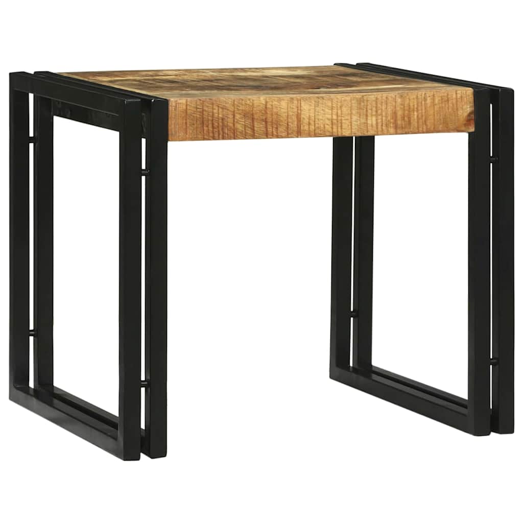 Salongbord Sofabord Brun 2 stk 48 x 40 x 40 cm heltre mango