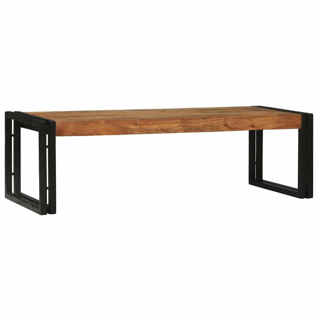 Salongbord Sofabord Brun 2 stk 48 x 40 x 40 cm heltre akasie
