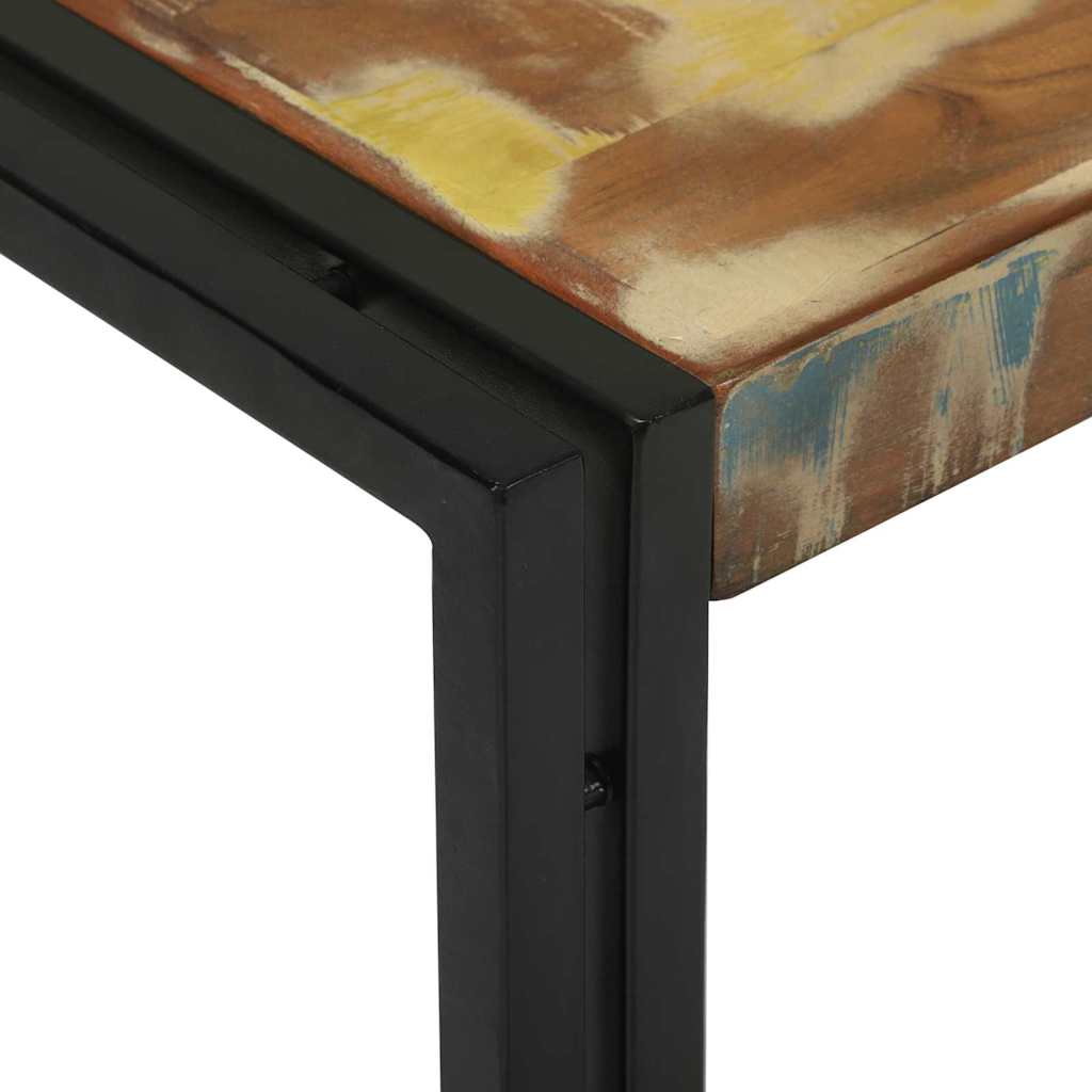 Salongbord Sofabord Tre 2 stk Flerfarget 48 x 40 x 40 cm gjenvunnet heltre