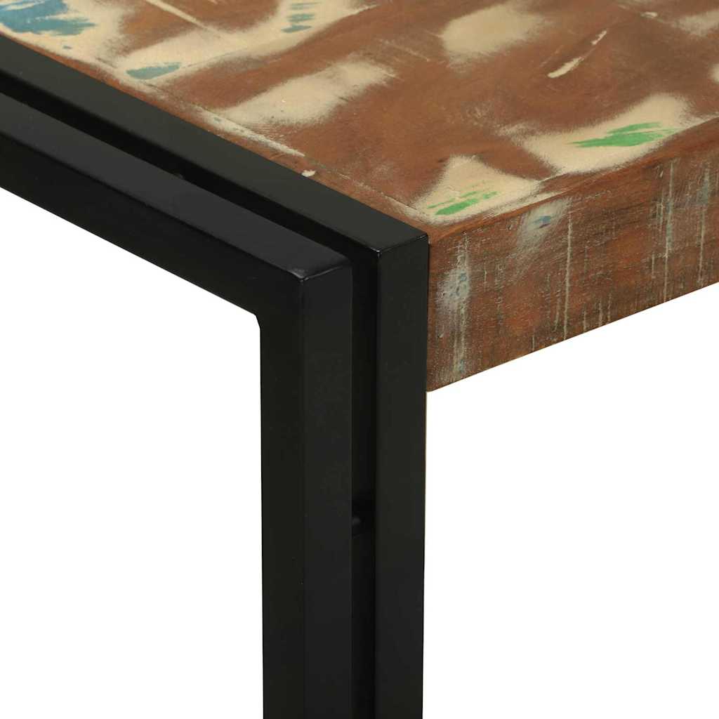 Avlastningsbord Konsollbord Tre Flerfarget 120 x 33 x 75 cm gjenvunnet heltre