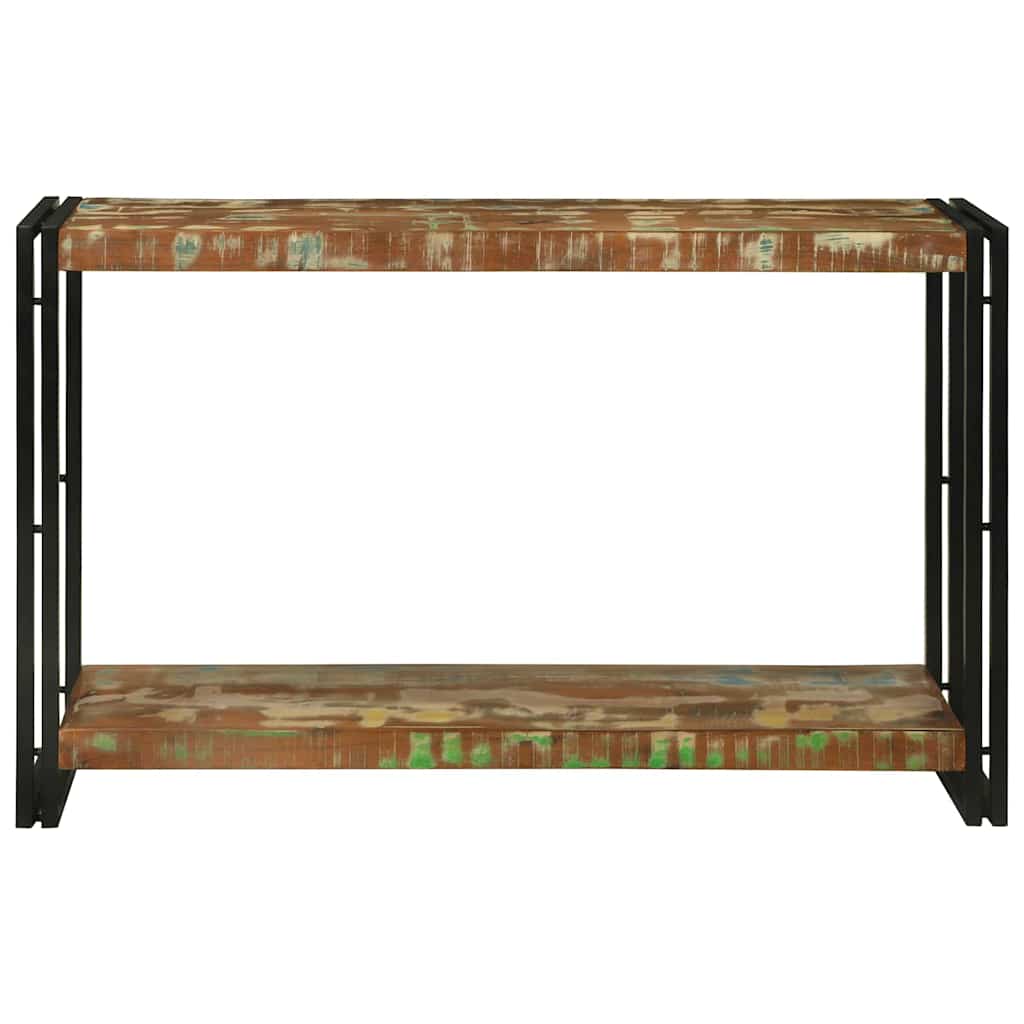 Avlastningsbord Konsollbord Tre Flerfarget 120 x 33 x 75 cm gjenvunnet heltre