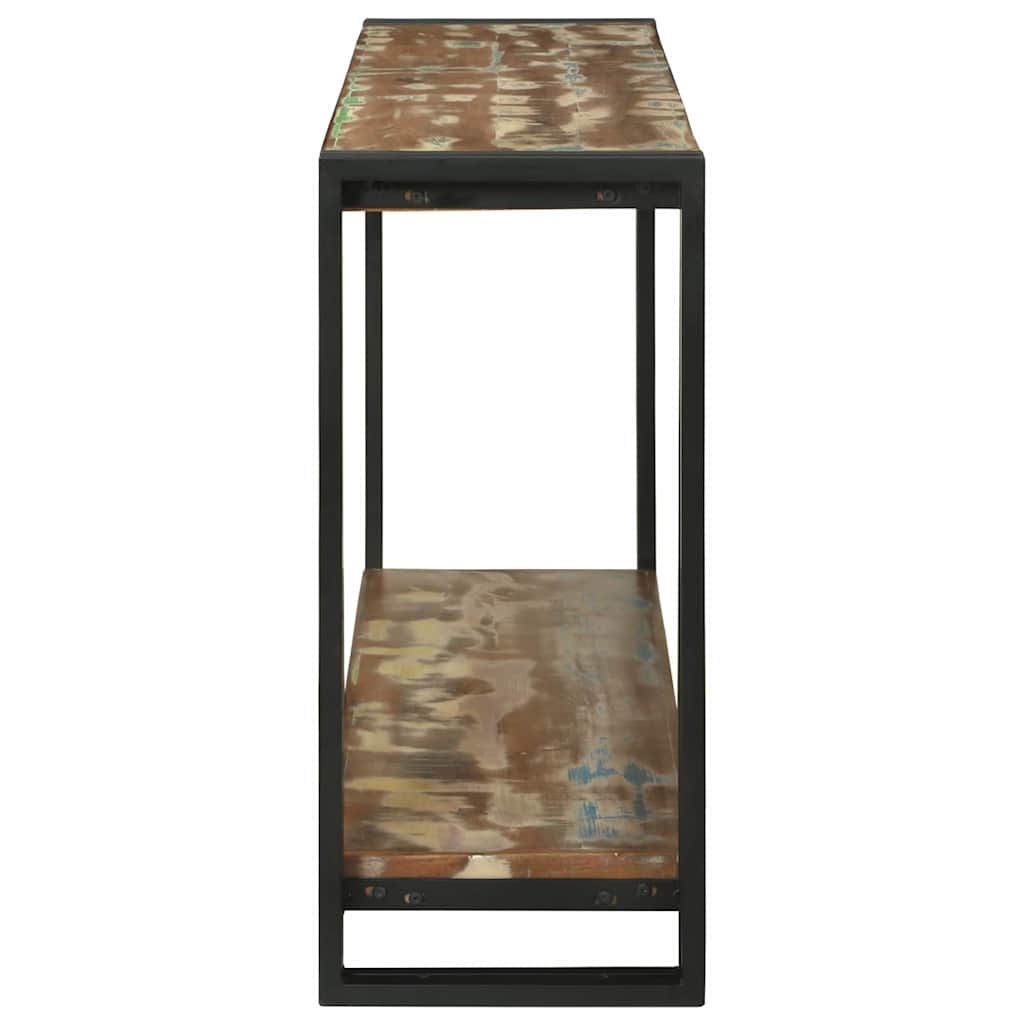 Avlastningsbord Konsollbord Tre Flerfarget 120 x 33 x 75 cm gjenvunnet heltre