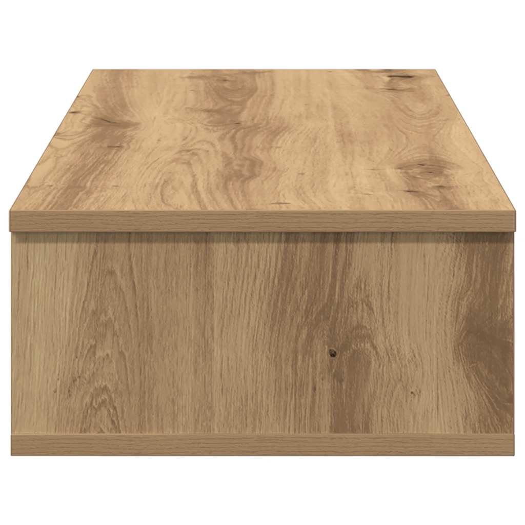 Vegghylle Artisan Eik med skuffer 80x31x17 cm