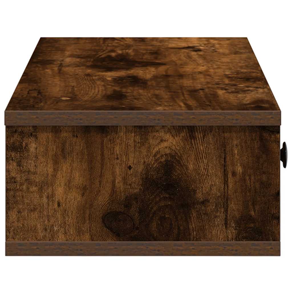 Vegghylle Røyk Eik med skuffer 100x37,5x19 cm