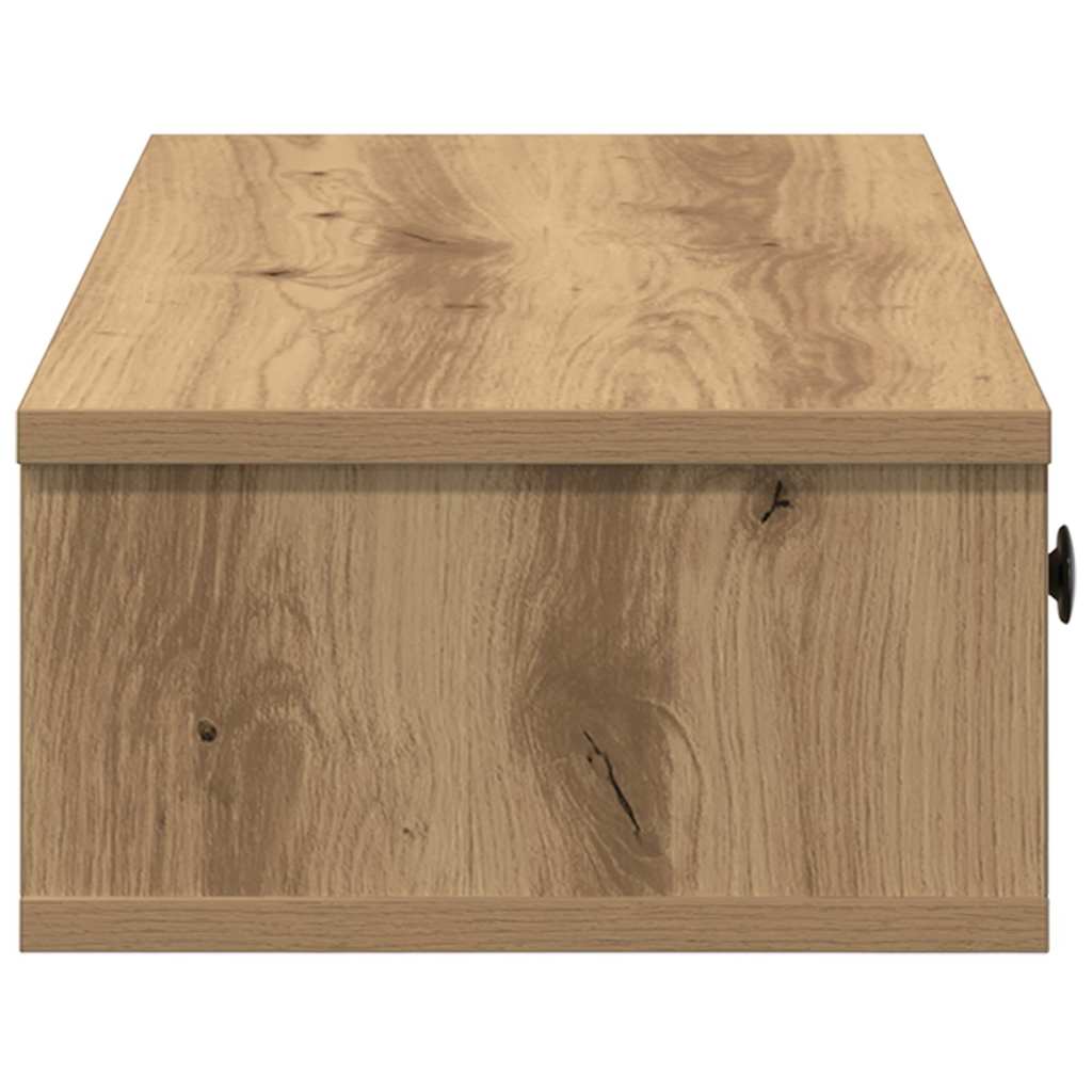 Vegghylle Artisan Eik med skuffer 100x37,5x19cm