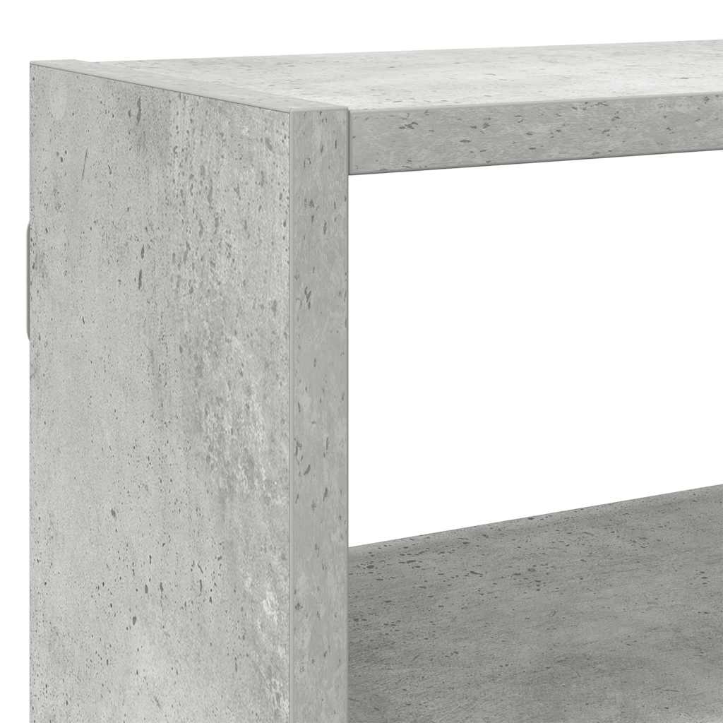 Vegghylle Betonggrå Kubeformet 7 rom