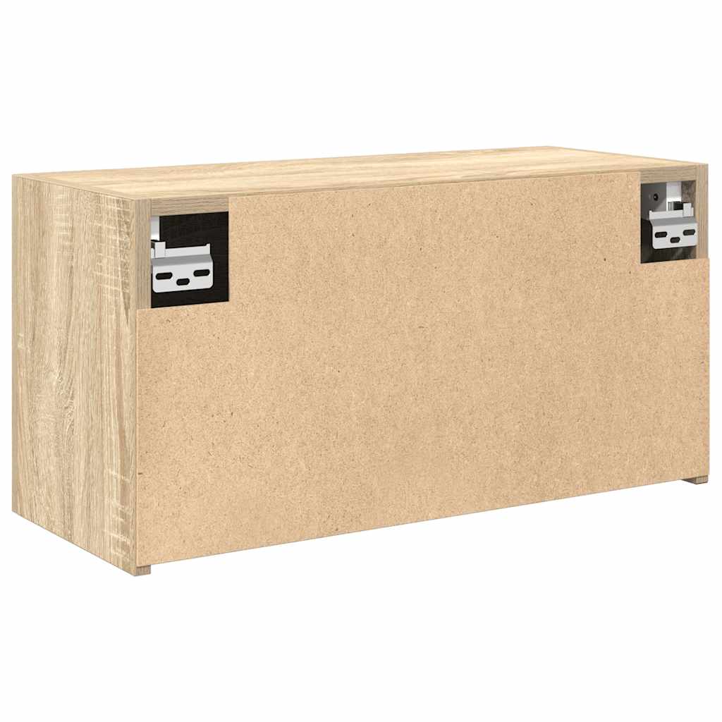 Baderomsskap Sonoma Eik 60x25x30 cm