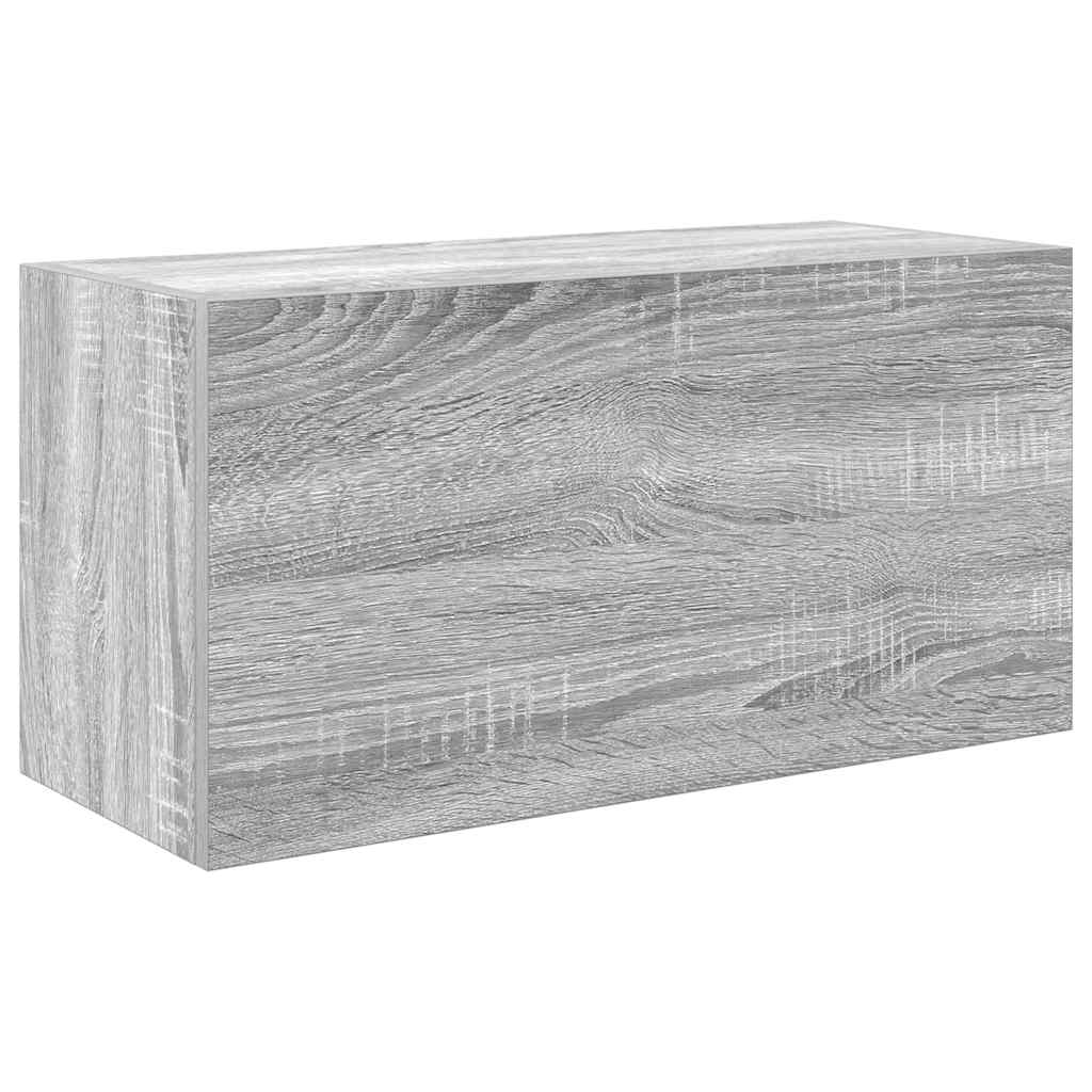 Baderomsskap Sonoma Grå 60x25x30 cm