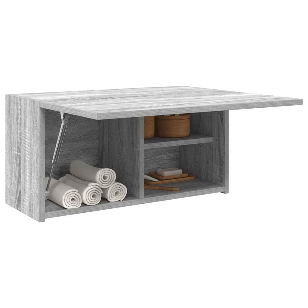 Baderomsskap Sonoma Grå 60x25x30 cm