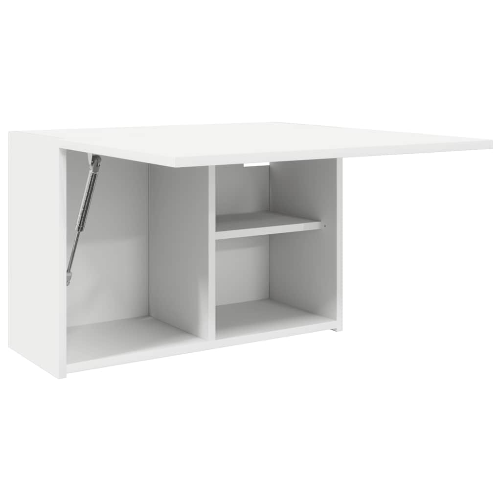 Baderomsskap Hvit 60x25x40 cm