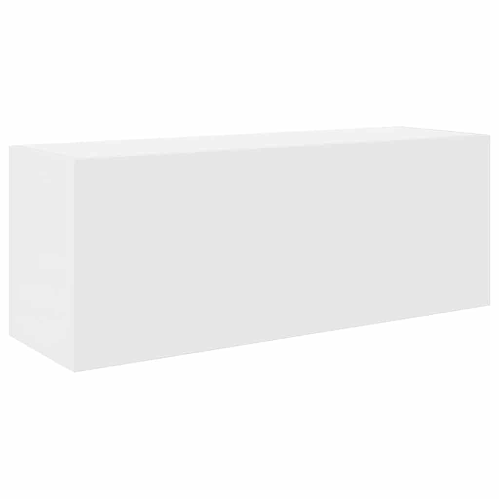 Baderomsskap Hvit 80x25x30 cm