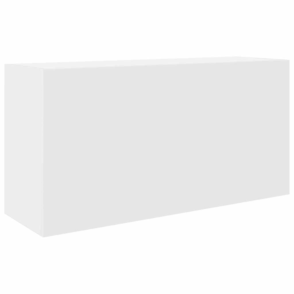 Baderomsskap Hvit 80x25x40 cm